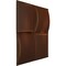 Ekena Millwork 19 5/8in. W x 19 5/8in. H Smith EnduraWall Decorative 3D Wall Panel Covers 2.67 Sq. Ft. WP20X20SMDRU - alternate 2